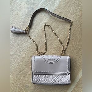 Tory Burch Fleming convertible bag - pale pink